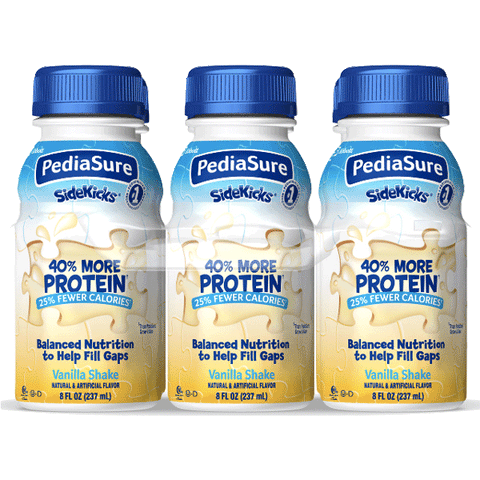 PediaSure Grow & Gain, 40% More Protein, Vanilla - 6 Ct - Water Butlers