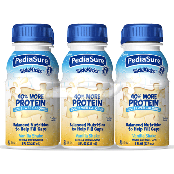 PediaSure Grow & Gain, 40% More Protein, Vanilla - 6 Ct - Water Butlers