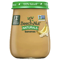 Beech-Nut Baby Food, Naturals Bananas, 4oz - Water Butlers