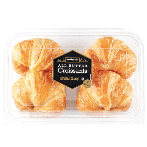 Marketside All Butter Croissants, 4 Ct - Water Butlers