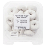 Powdered Sugar Mini Donuts, 21 Ct - Water Butlers