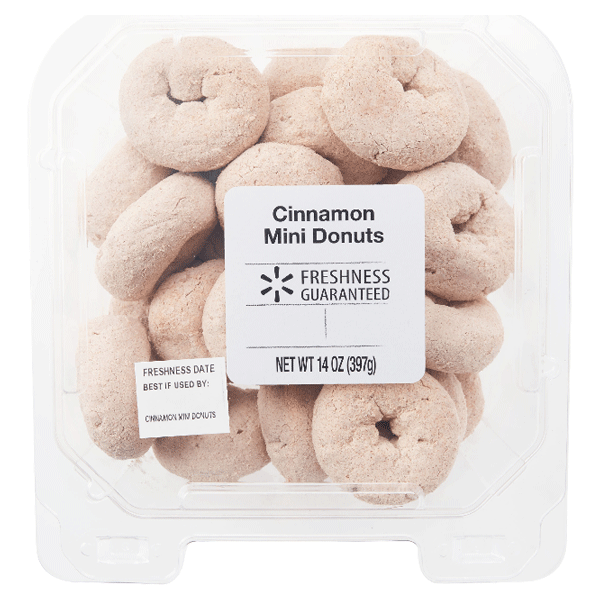 Cinnamon Mini Donuts, 21 Count - Water Butlers
