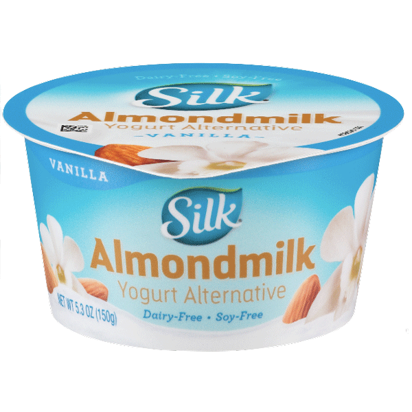 Silk Almond Milk Yogurt Vanilla - 5.3oz - Water Butlers