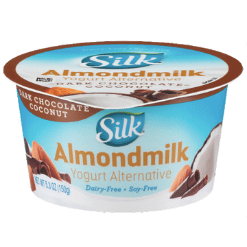 Silk Almond Milk Yogurt Dark Chocolate Coconut - 5.3oz