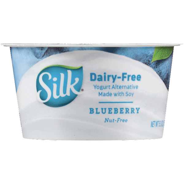 Silk Almond Milk Yogurt Nut Free Blueberry - 5.3oz - Water Butlers
