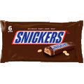 Snickers Full Size Chocolate Candy Bars, 6 Ct - Water Butlers