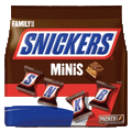 Snickers Mini's Family Size, 18oz - Water Butlers