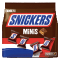 Snickers Mini's Family Size, 18oz