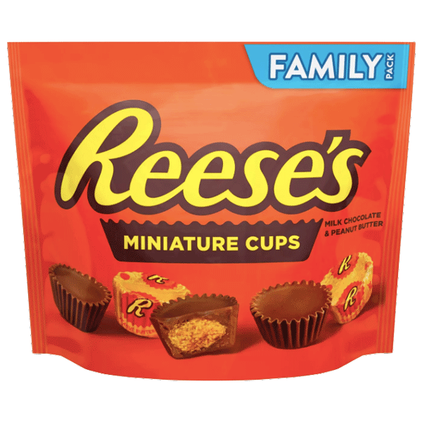 Reese's Miniature Chocolates, Family Size, 17.6oz - Water Butlers