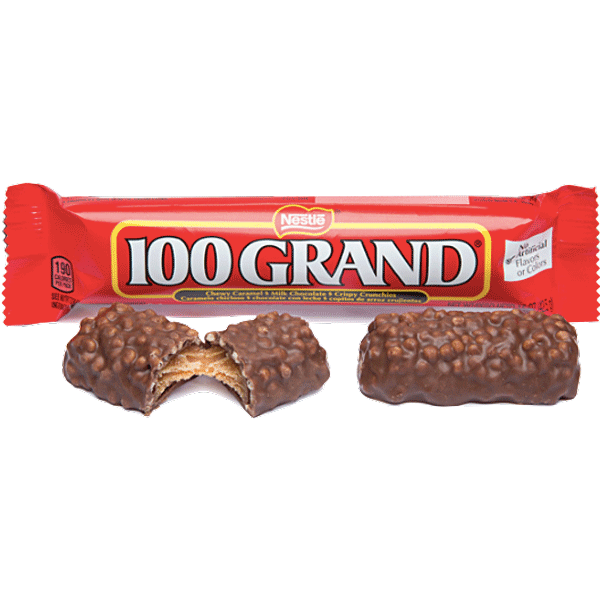 Nestle 100 Grand Chocolate Bar 1.5 oz - Water Butlers