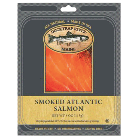 Ducktrap River of Maine Cold Smoked Salmon, 8 oz - Water Butlers