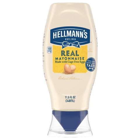 Hellmann's Real Mayonnaise Squeeze, 11.5 oz - Water Butlers