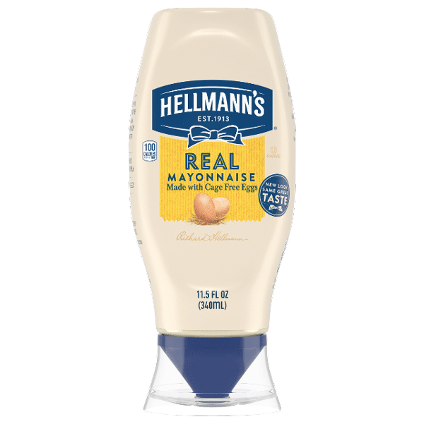 Hellmann's Real Mayonnaise Squeeze, 11.5 oz - Water Butlers