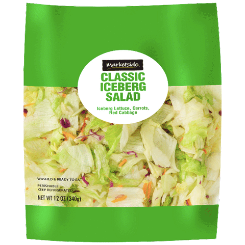 Marketside Classic Iceberg Salad 12oz - Water Butlers