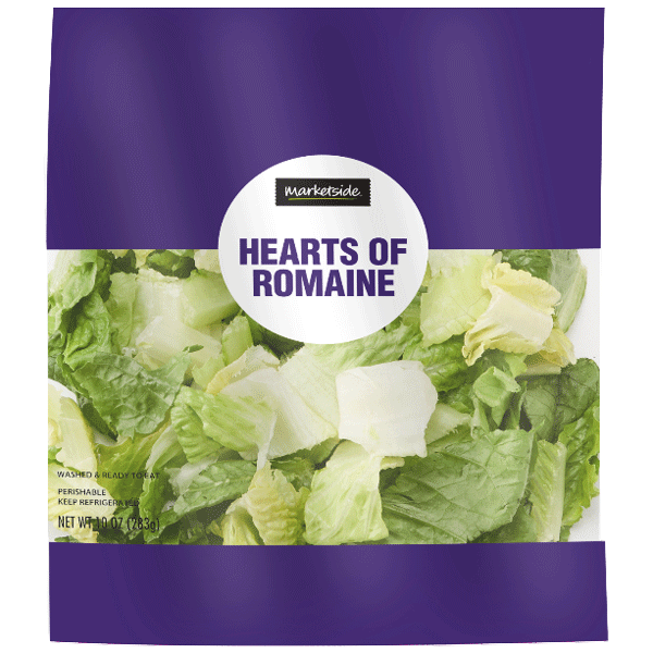 Marketside Hearts Of Romaine Salad 10oz - Water Butlers
