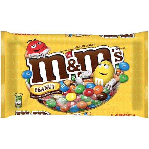 M&Ms Peanut Candy 1.74oz - Water Butlers