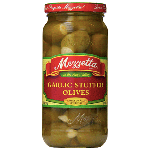 Mezzetta Garlic Stuffed Olives, 10oz - Water Butlers