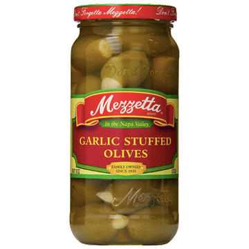 Mezzetta Garlic Stuffed Olives, 10oz