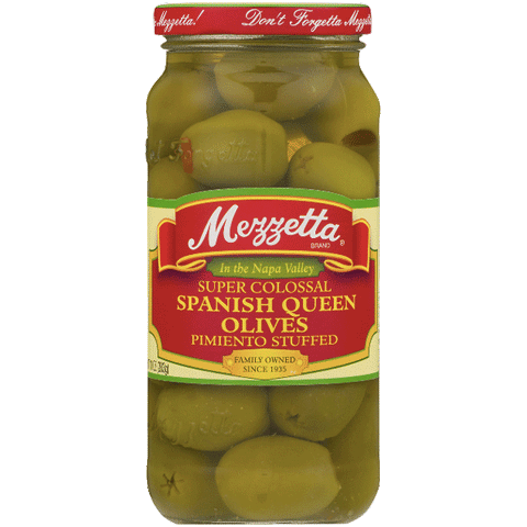 Mezzetta Super Colossal Spanish Queen Olives, 10oz - Water Butlers