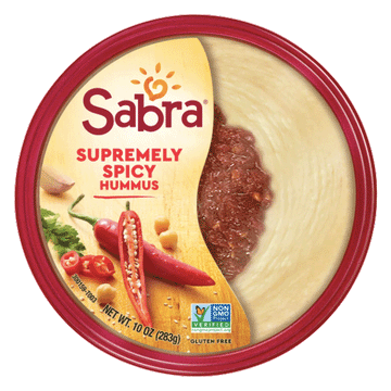 Sabra Hummus Supremely Spicy, 10oz