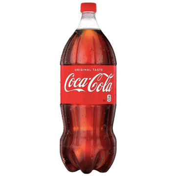 Coca-Cola Original Coke Soda, 2 L Coke Bottle