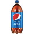 Pepsi Cola Regular Soda, 2 L Bottle