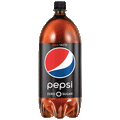Pepsi 0 Zero Soda, 2 L Bottle