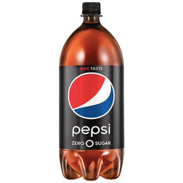 Pepsi 0 Zero Soda, 2 L Bottle