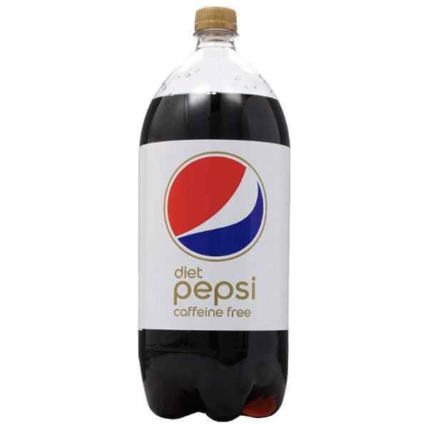 Diet Pepsi Caffeine Free Soda, 2 L Bottle - Water Butlers