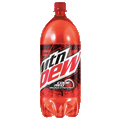 Mountain Dew Code Red Cherry Soda, 2L Bottle