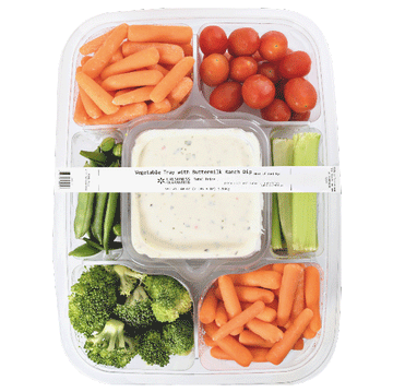 Vegetable Tray with Buttermilk Ranch Dip, 40 oz