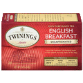 Twinings of London Decaffeinated English Breakfast 20 Ct - Water Butlers