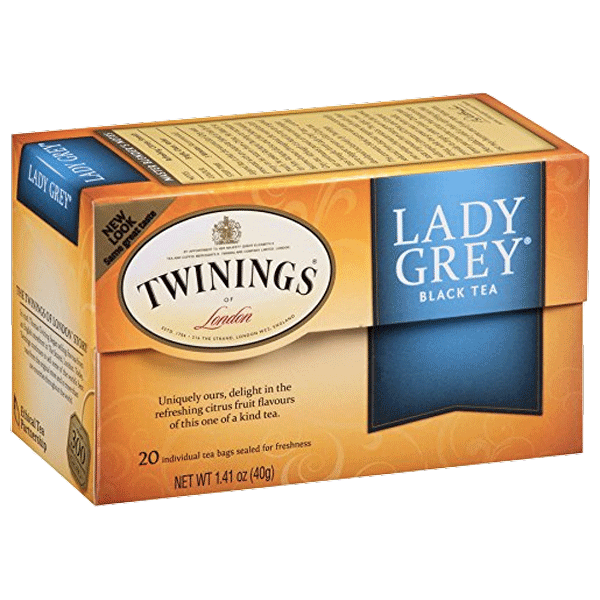 Twinings of London, Classics Lady Grey Black Tea, 20 Ct - Water Butlers