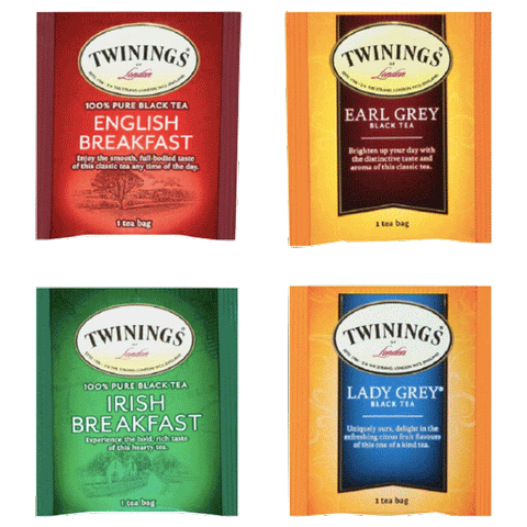 Twinings of London Variety Black Tea Bags, 20 Count - Water Butlers