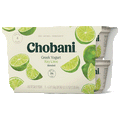 Chobani Key Lime Nonfat Greek Yogurt, 5.3oz 4 Ct - Water Butlers