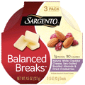 Sargento, White Cheddar Cheese Almonds & Dried Cranberries, 3 Ct