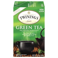 Twinings of London Green Tea, 20 Count - Water Butlers