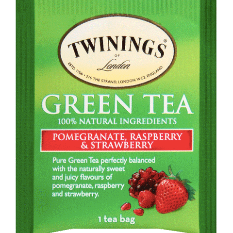 Twinings Green Pomegranate, Raspberry & Strawberry Tea, 20 Ct - Water Butlers