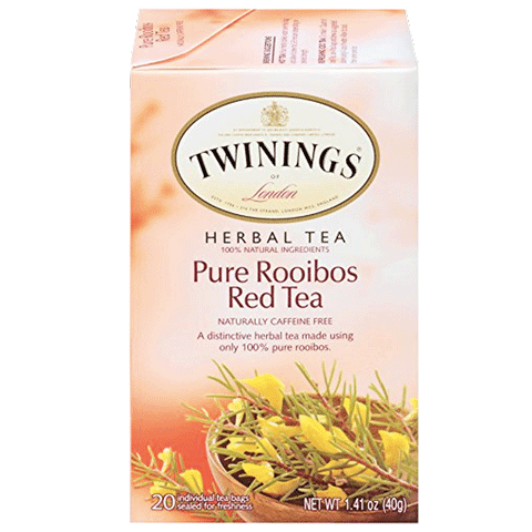 Twinings of London Herbal Tea, Pure Rooibos Red Tea, 20 Ct - Water Butlers