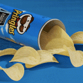Pringles Salt & Vinegar Potato Crisps Chips 5.5 oz - Water Butlers