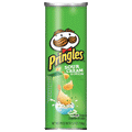 Pringles Sour Cream & Onion Potato Crisps Chips 5.96 oz