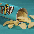 Pringles Ranch Flavored Potato Crisps Chips 5.5 oz - Water Butlers