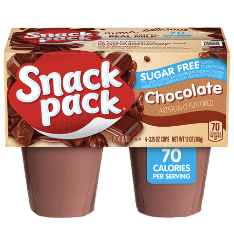 Hunt's Snack Pack Sugar Free Chocolate Pudding Cups 4 Ct - Water Butlers