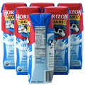 Horizon Organic Low Fat Milk DHA Added, 8 oz. 6 Ct - Water Butlers