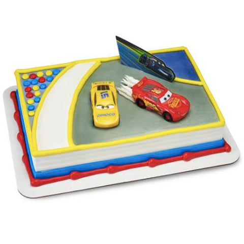 Disney Cars 3 - Ahead of the Curve Birthday Cake - Water Butlers