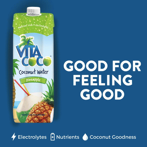 Vita Coco Coconut Water, With Pineapple, 1 L - Water Butlers