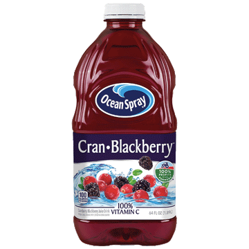 Ocean Spray Cranberry Blackberry Juice Drink Cocktail, 64 Fl. Oz.