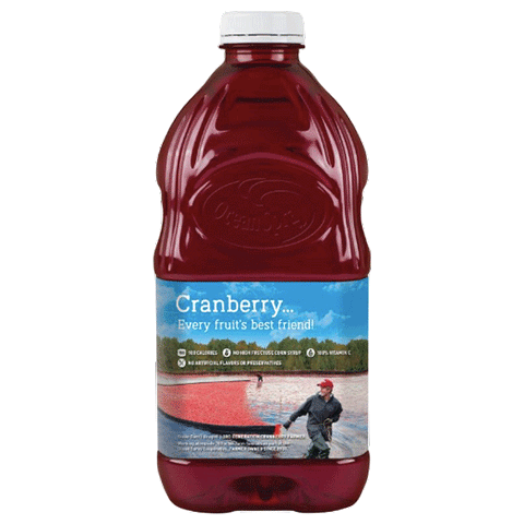 Ocean Spray Cranberry Apple Juice Drink Cocktail, 64 Fl. Oz. - Water Butlers