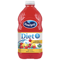 Ocean Spray Diet Juice, Cran-Pineapple, 64 Fl Oz - Water Butlers