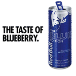 Red Bull Blueberry Blue Edition, 8.4 Fl Oz, 4 Ct - Water Butlers